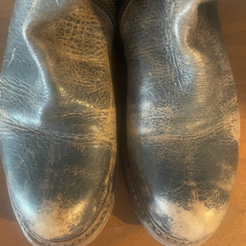 BED|STU Rustic Brown Leather Boots Womens size7,5 - Picture 9 of 9